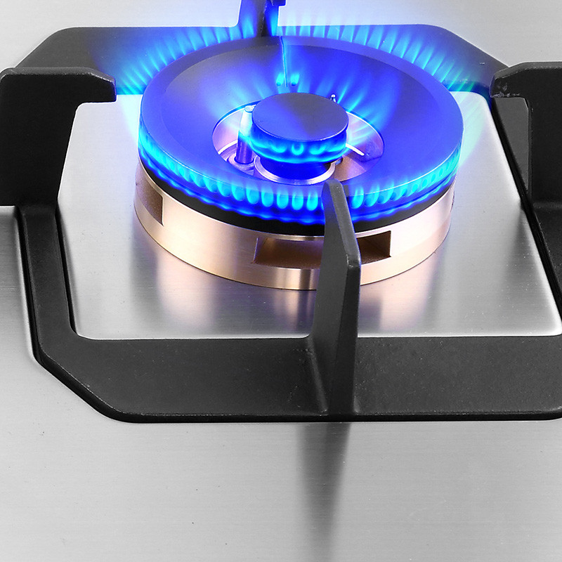 Bousit 2 Burner Stainless Steel Gas Stove G888(Copper Base)