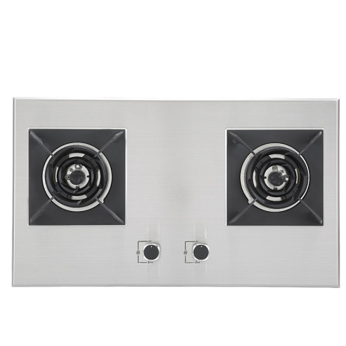 High-Quality Stainless Steel 2 Burner Gas Cooktop | Built-in OEM&ODM Gas Hobs | G288