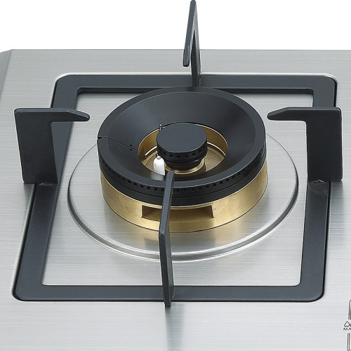 Stainless Steel Double Burner Gas Stove | for Wholesale&Custom Orders | GFT2(Copper Base)