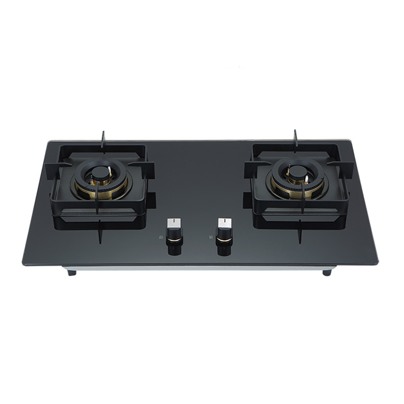 Premium 2 Burner Gas Stove in Black Glass | Gas Hob Manufacturer for Wholesale Partners | B631