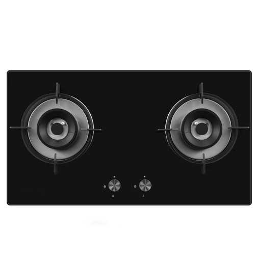 Customized Built-in 2 Burner Glass Gas Hob | Wholesale Built-In Gas Hob | L39A