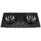 Customized Built-in 2 Burner Glass Gas Hob | Wholesale Built-In Gas Hob | L39A