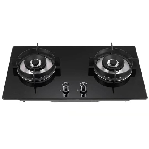 Customized Built-in 2 Burner Glass Gas Hob | Wholesale Built-In Gas Hob | L39A