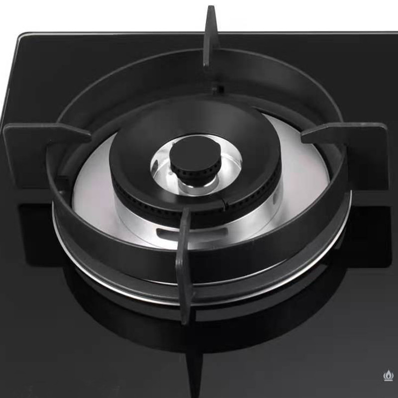 Bousit 2 Burner Tempered Glass Gas Stove L39A