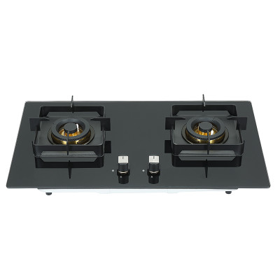 Wholesale&Customized 2 Burner Table Top Gas Hob Glass | Cooking Gas Cooker | B361