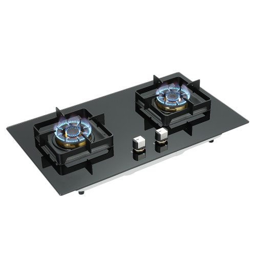 Built-in Black Glass Gas Hob | LPG&Natural Gas Stove | ODM&OEM Gas Cooker Factory | B362