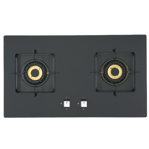 Built-in Black Glass Gas Hob | LPG&Natural Gas Stove | ODM&OEM Gas Cooker Factory | B362