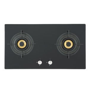 Double Burner Glass Table Cooktop | Gas Stove for Sale | China Gas Hob Factory | B312T