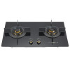 2 Burners Gas Stove On Glass | Built-in Gas Hob With Safety Device | B360D