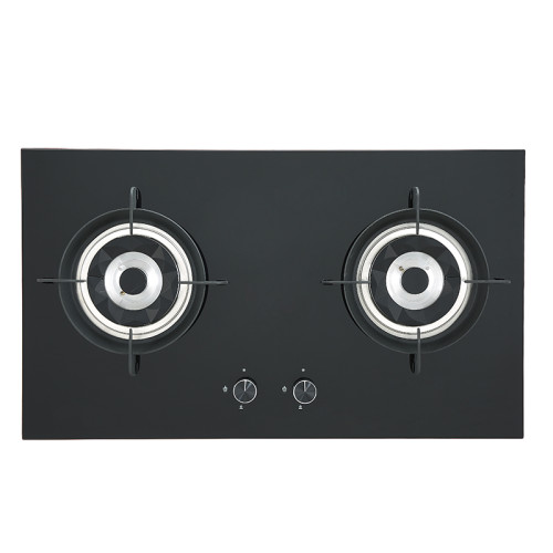 Double Burner Stove Glass Top | Built-in Gas Hob Manufacturer | B319