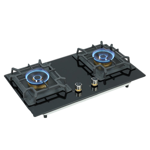 Tempered glass 2 Burner Stove | OEM&ODM Cooktops Manufacturer | B668