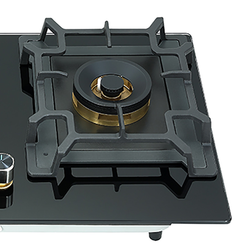 Bousit 2 Burner Tempered Glass Gas Stove B668