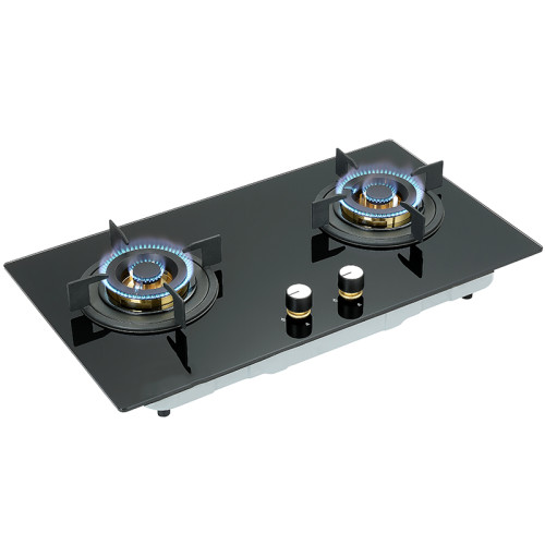 Double Burner Glass Table Cooktop | Gas Stove for Sale | China Gas Hob Factory | B312T