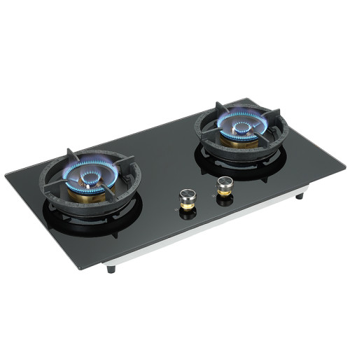 LPG&Natural Gas Stove | 2 Burner Glass Cooking Stove | Gas Cooktop Wholesaler | B635