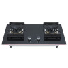 760mm Double Burner Gas Hob for Sale | Gas Hob Wholesaler | Gas Cooktop Manufacturer | BA606