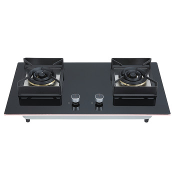 760mm Double Burner Gas Hob for Sale | Gas Hob Wholesaler | Gas Cooktop Manufacturer | BA606