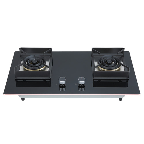 760mm Double Burner Gas Stove | Gas Hob Wholesaler | Gas Cooktop Manufacturer | BA606