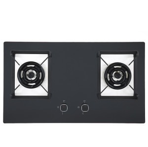 760mm Double Burner Gas Hob for Sale | Gas Hob Wholesaler | Gas Cooktop Manufacturer | BA606