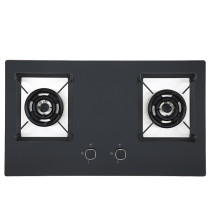 760mm Double Burner Gas Hob for Sale | Gas Hob Wholesaler | Gas Cooktop Manufacturer | BA606