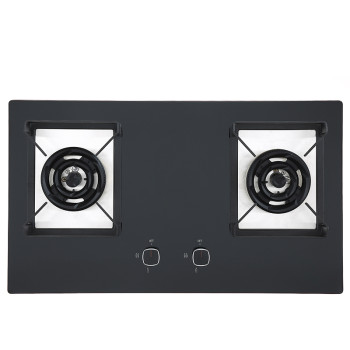 760mm Double Burner Gas Hob for Sale | Gas Hob Wholesaler | Gas Cooktop Manufacturer | BA606