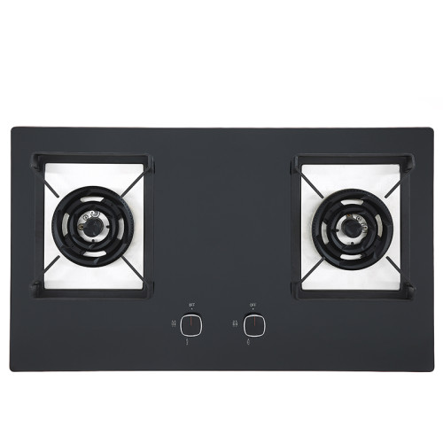 760mm Double Burner Gas Stove | Gas Hob Wholesaler | Gas Cooktop Manufacturer | BA606