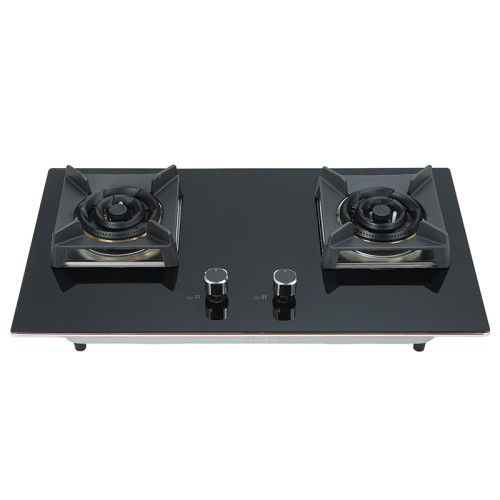 OEM&ODM Professional | Gas Cooktops Manufacturer | Two Burner Tempered Glass| Gas Cooker Wholesale | BA602