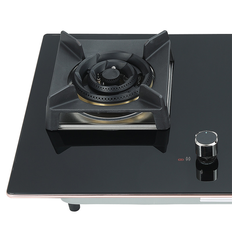 Bousit 2 Burner Tempered Glass Gas Stove BA603