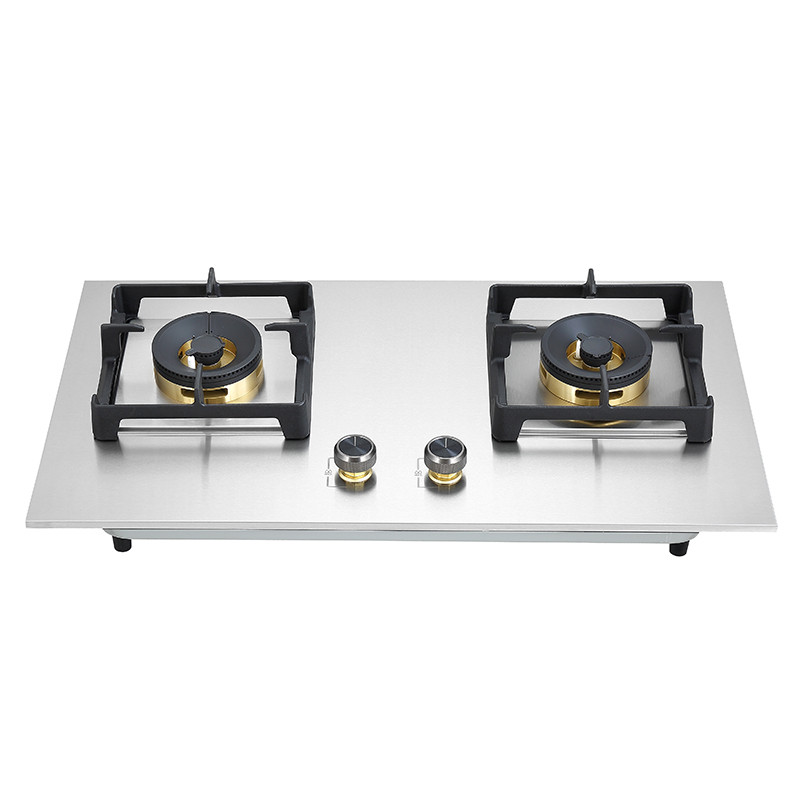 Customized Stainless Steel Gas Stove | Double Burner Gas Cooker for Wholesale | BG03