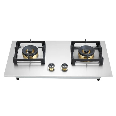 Customized Stainless Steel Gas Stove | Double Burner Gas Cooker for Wholesale | BG03