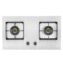 Customized Stainless Steel Gas Stove | Double Burner Gas Cooker for Wholesale | BG03