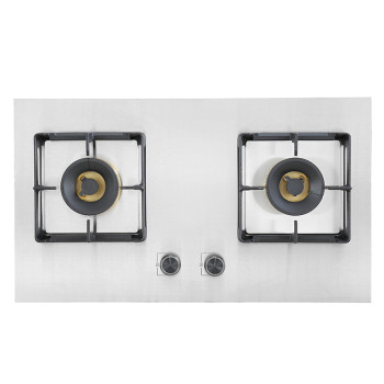 Customized Stainless Steel Gas Stove | Double Burner Gas Cooker for Wholesale | BG03