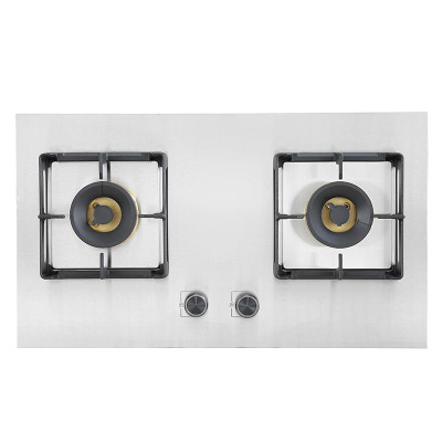 Customized Stainless Steel Gas Stove | Double Burner Gas Cooker for Wholesale | BG03