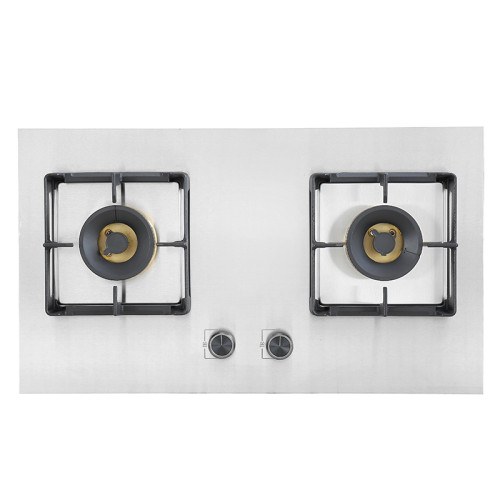 Customized Stainless Steel Gas Cooking Stove | Double Burner Gas Cooker for Wholesale | BG03