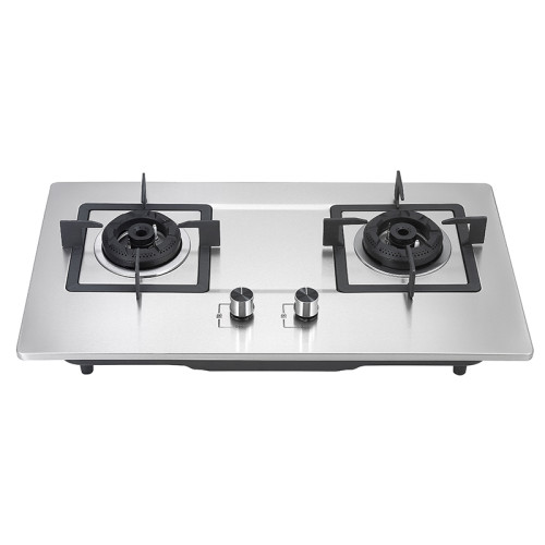 Double Burner Gas Stove Top Stainless Steel | LPG & Natural Gas Stoves Kitchenware Wholesale | G301