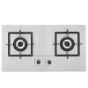 Double Burner Gas Stove Top Stainless Steel | LPG & Natural Gas Stoves Kitchenware Wholesale | G301