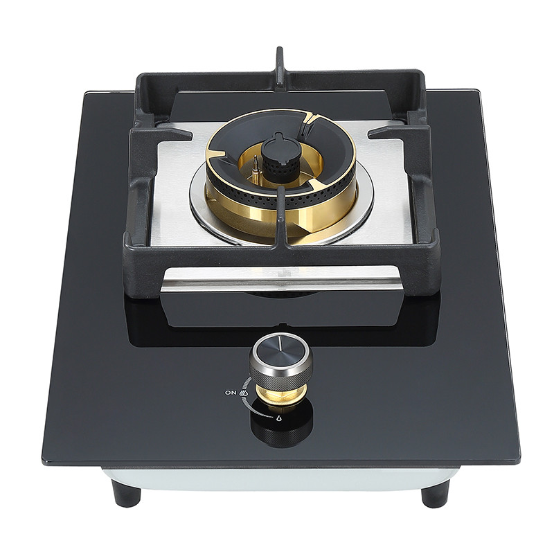 Bousit 1 Burner Tempered Glass Gas Stove DB82