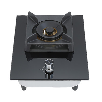 Kitchen Cooking Gas Stove | High Quality Brass Burner | Single type Gas Cooktop | DB06(Cast Iron)