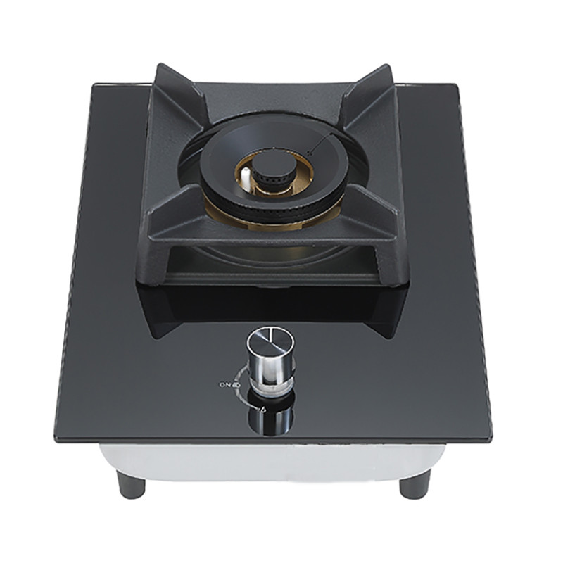 Kitchen Cooking Gas Stove | High Quality Brass Burner | Single type Gas Cooktop | DB06(Cast Iron)