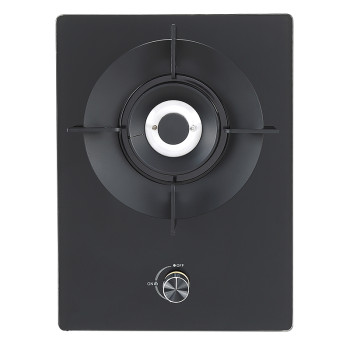 Single Burner Wholesale Gas Hob | Tempered Black Glass | Home Cooking Gas Cooktop | DB05