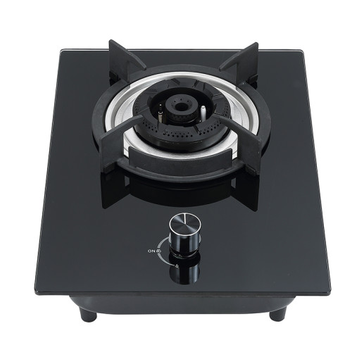 1 Burner Gas Stove | Black Glass | for Kitchen Cooking | Gas Stove Manufacturer | DB07