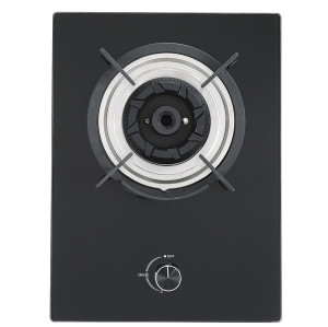 1 Burner Gas Stove | Black Glass | for Kitchen Cooking | Gas Stove Manufacturer | DB07