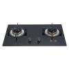 Double Burner Gas Cooker | with Safety Device | Tempered Glass Gas Cooker | BA608D