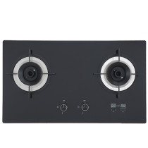Double Burner Gas Cooker | with Safety Device | Tempered Glass Gas Cooker | BA608D