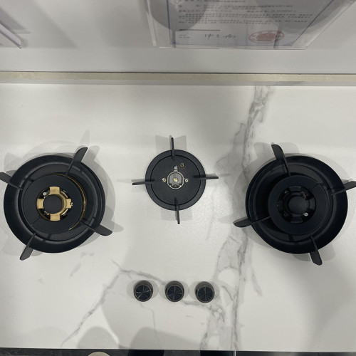 3 Burner Integrated Gas Hob | Custom Gas Stove | for Kitchen Cooking | ZK-153X