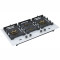 960mm White Tempered Glass 4 Burner Gas Stove Range | Gas Cooker with Built-in Timer | B905（White）