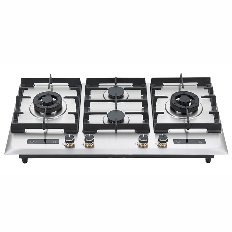 Bousit 4 Burner Stainless Steel Gas Stove B23-B