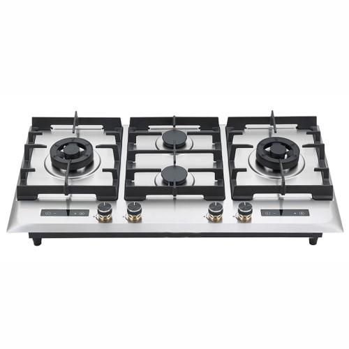 960mm Stainless Steel Panel Gas Stove | 4 Burners Built in Gas Cooktop with FFD | B23-B