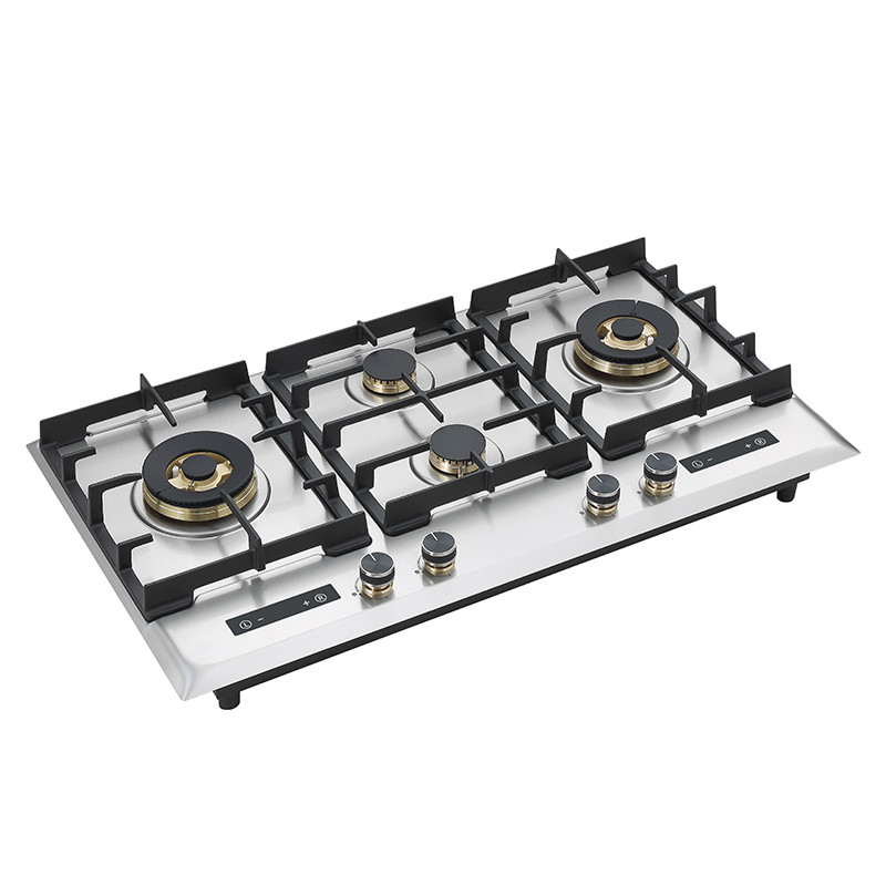 Bousit 4 Burner Stainless Steel Gas Stove B23