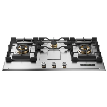 3 Burner Stainless Steel Gas Hob | Gas Hob Manufacturer | with Timer | G9063