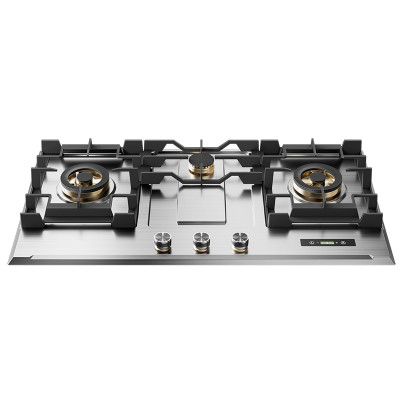 3 Burner Stainless Steel Gas Hob | Gas Hob Manufacturer | with Timer | G9063